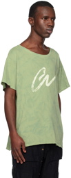 Greg Lauren Green 'GL' T-Shirt