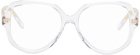LOEWE Transparent Thin Glasses