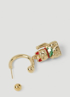 Maneki Neko Earring in Gold