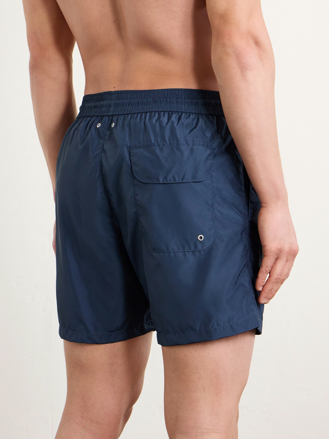 Rubinacci - Straight-Leg Swim Shorts - Blue