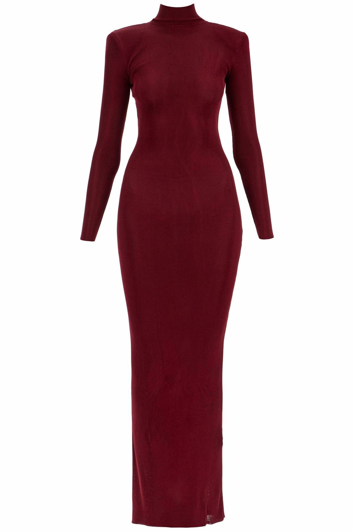 chinese dress ladies Red Rhinestone Drape Midi Dress – self-portrait-US main image 0