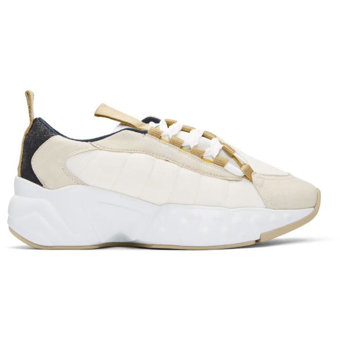 Acne Studios White Sofiane Sneakers Acne Studios