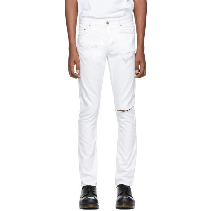 Photo: Ksubi White Chitch Stark Slash Jeans