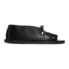 Marsell Black Lace-Up Sandals