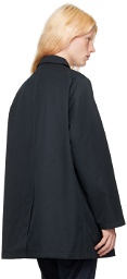 nanamica Navy Soutien Collar Coat