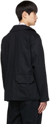 Engineered Garments Black Shawl Collar Jacket