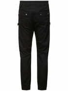 RICK OWENS Bauhaus Cargo Cotton Stretch Pants