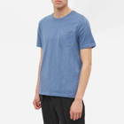 Oliver Spencer Men's Oli's Contrast Stitch T-Shirt in Sky Blue