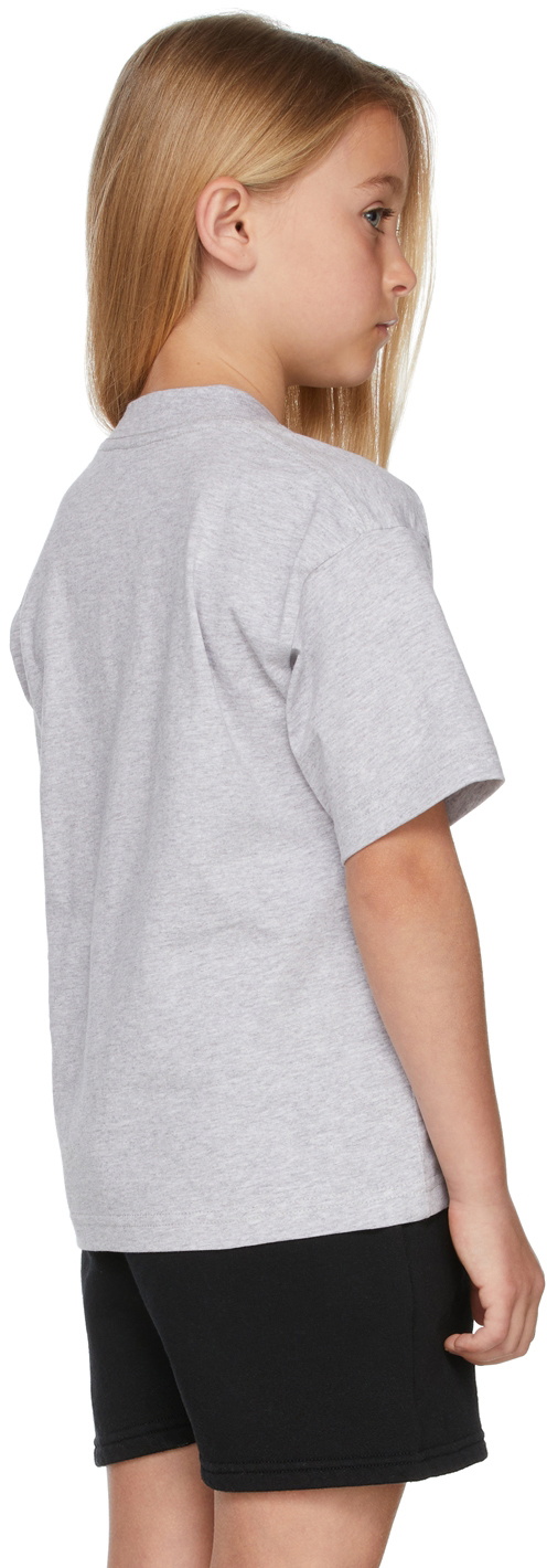 Balenciaga Kids Kids Grey & Green Slime T-Shirt Balenciaga Kids