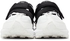 Dunhill White & Black Aerial Strap Sneakers