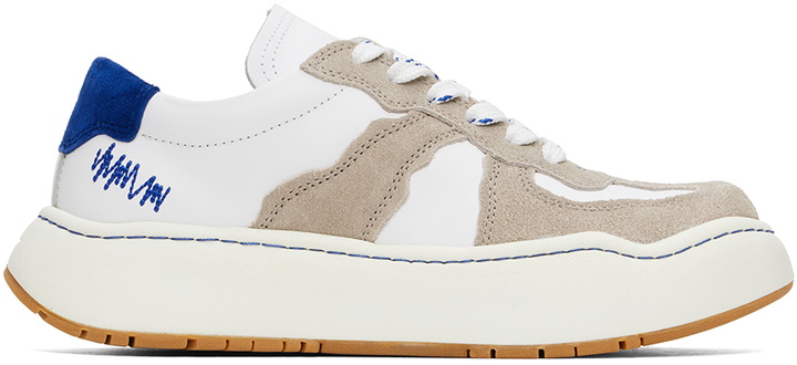 Photo: ADER error White & Taupe Log BAUS Sneakers