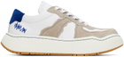 ADER error White & Taupe Log BAUS Sneakers