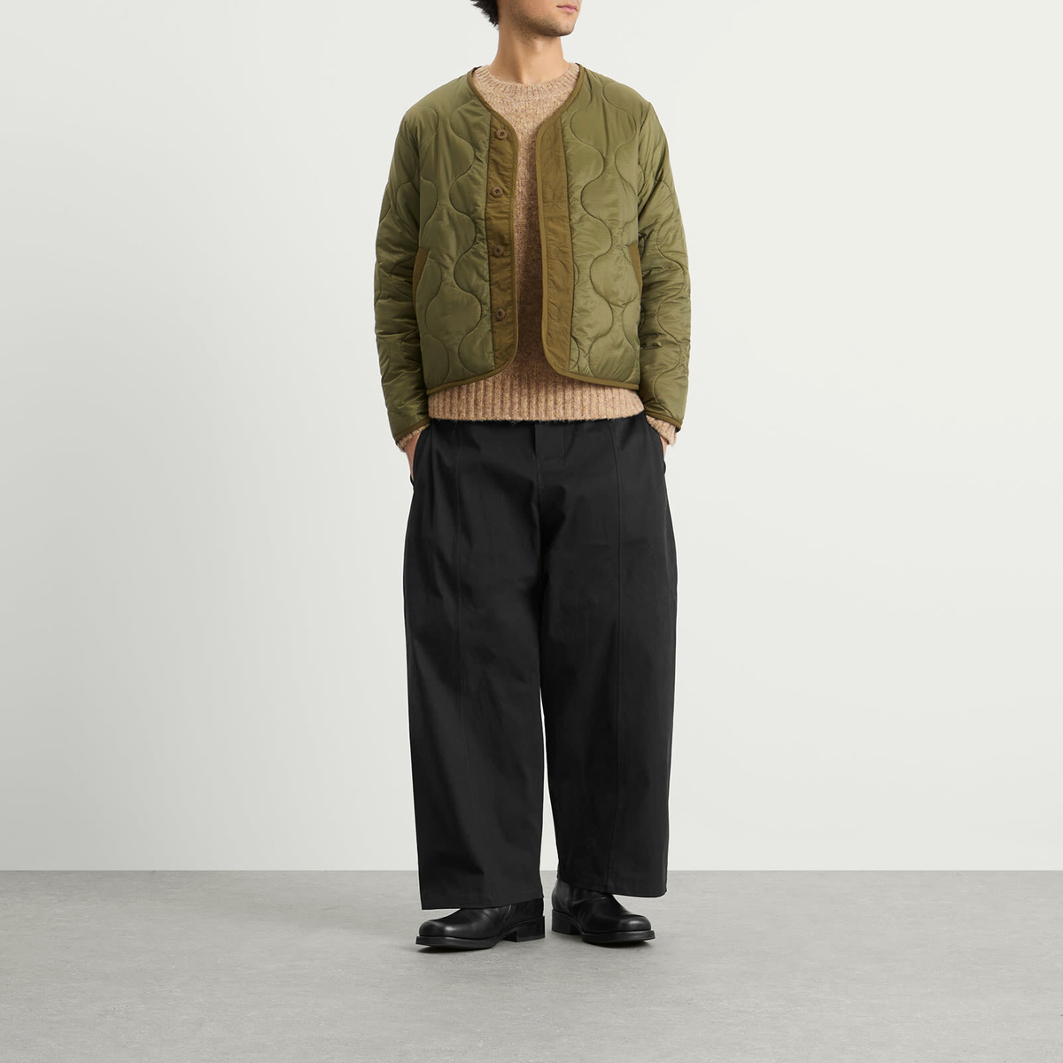 Corridor Men's Quilted Liner Jacket in Green