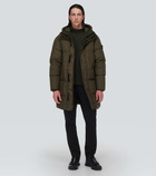 Stone Island Hooded down coat