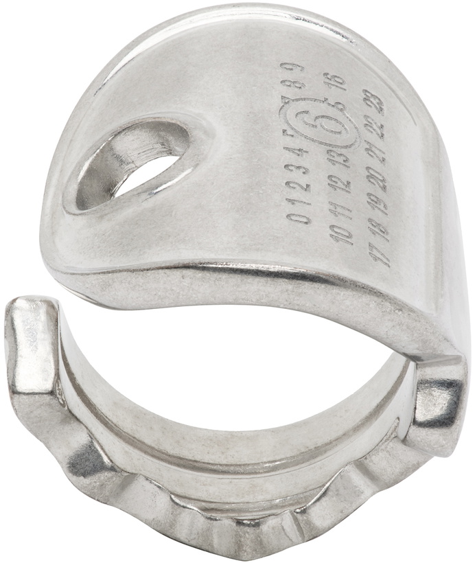 Photo: MM6 Maison Margiela Silver Key Ring