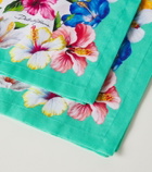 Dolce&Gabbana Casa Set of 2 floral linen napkins