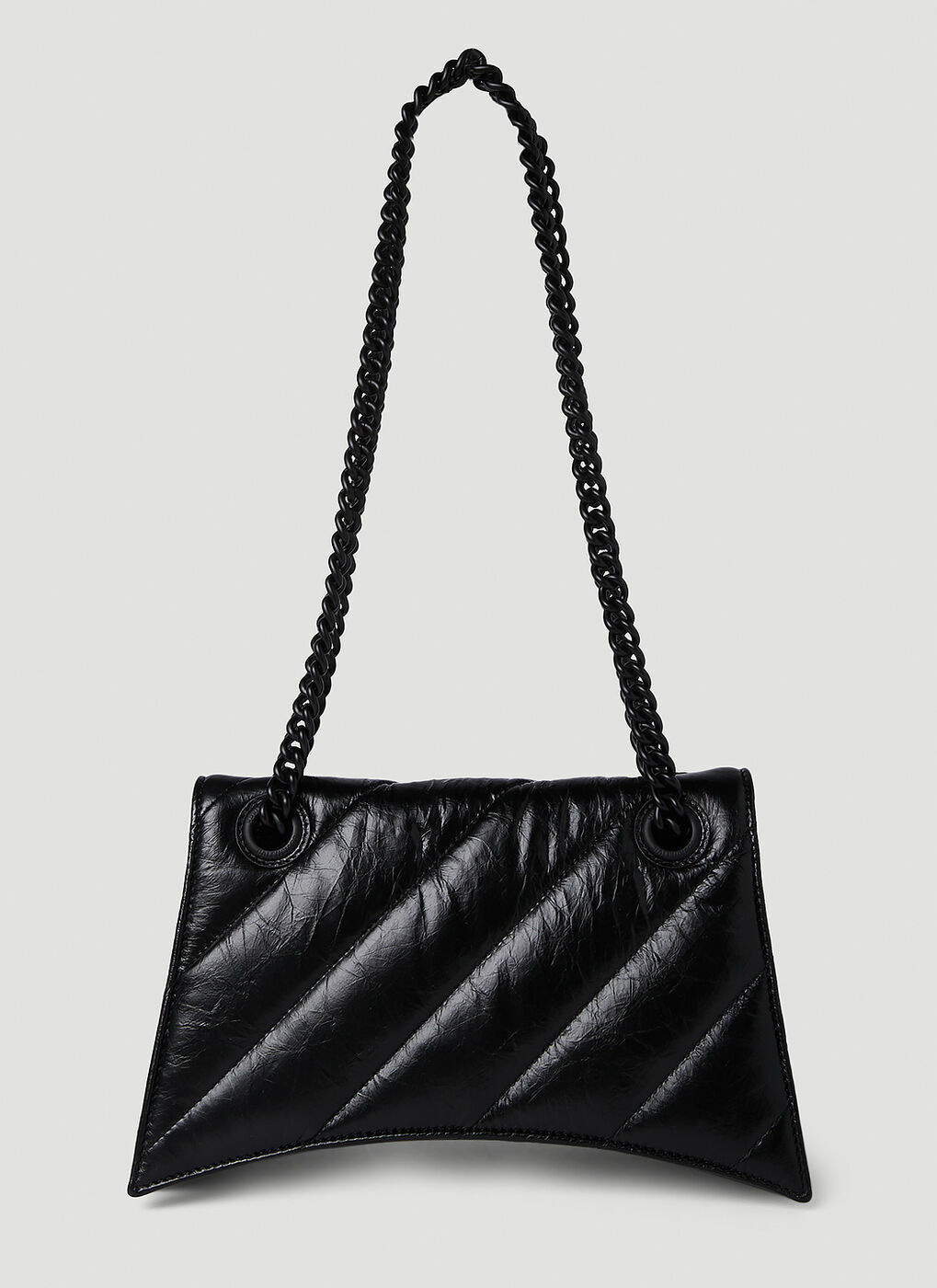 BB small crinkled-leather shoulder bag