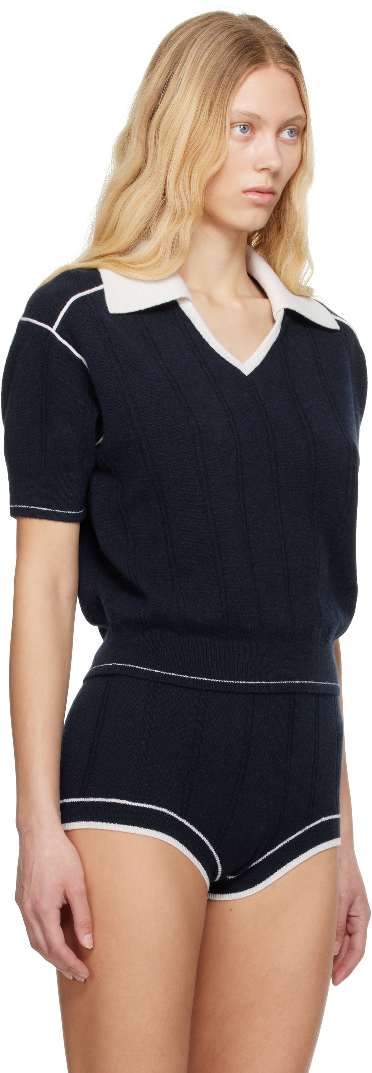 Guest in Residence Navy Pele Polo