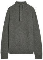 Paige Kotoni Merino Wool-blend Jumper Dark Grey