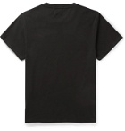 Pasadena Leisure Club - California Sports Printed Combed Cotton-Jersey T-Shirt - Black