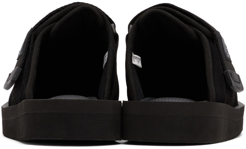 Suicoke Black ZAVO-VS Slippers Suicoke