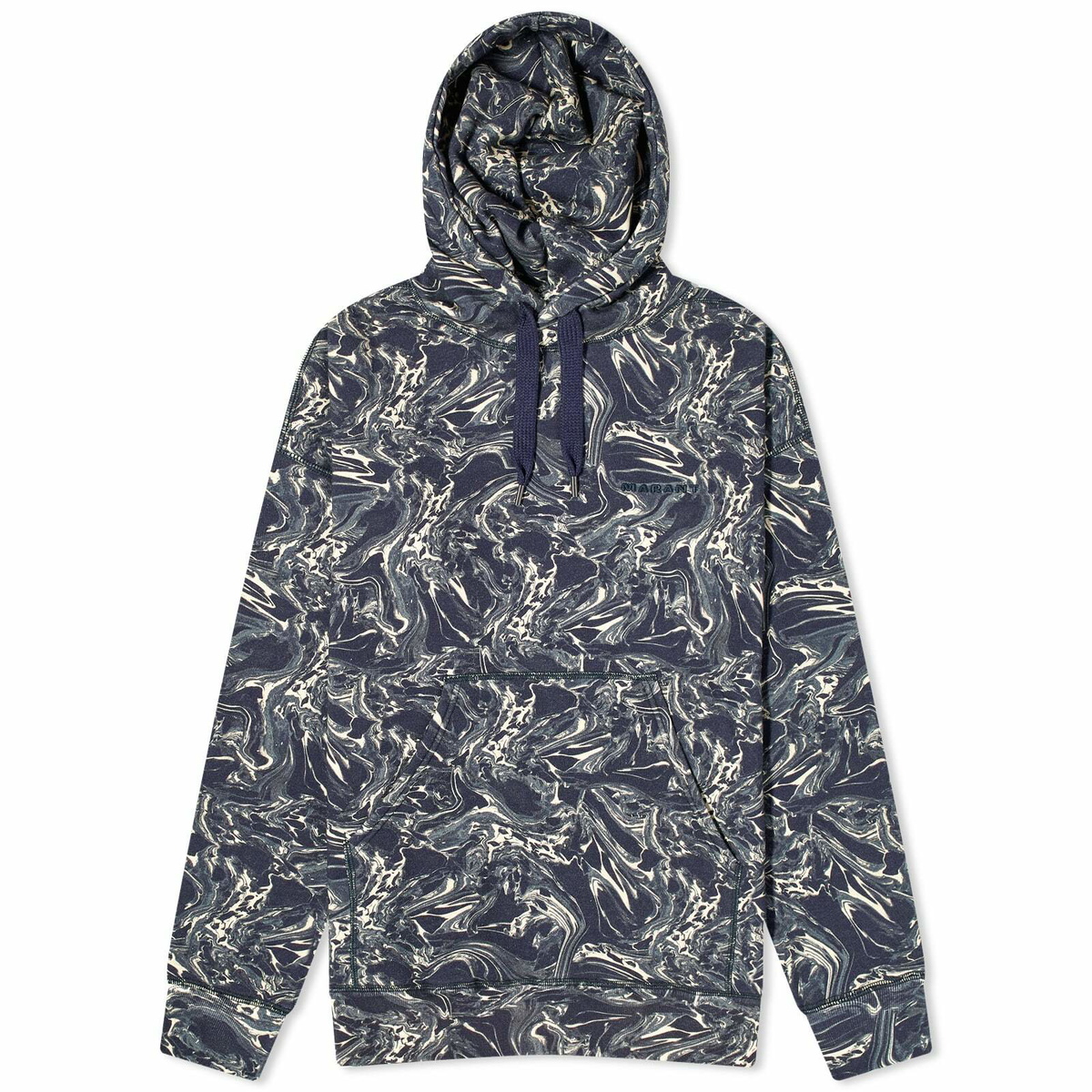 Isabel Marant Men's Marvin Hoodie in Faded Night Isabel Marant