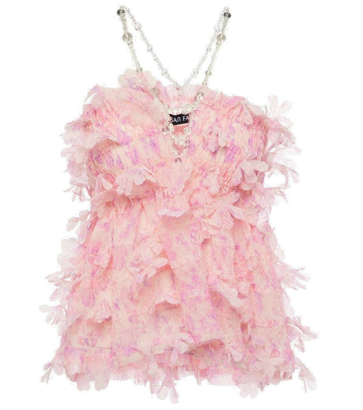 Photo: Susan Fang Floral shirred top