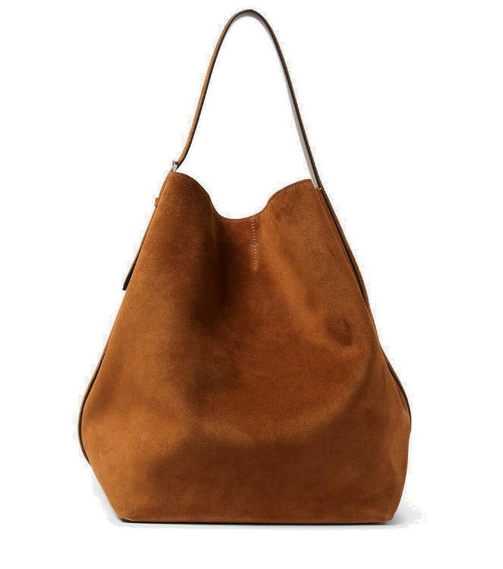 Photo: Toteme Belted suede tote bag