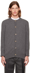T/SEHNE SSENSE Exclusive Gray Scarf Sweater