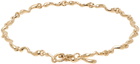 Maria Black Gold Ramen Bracelet