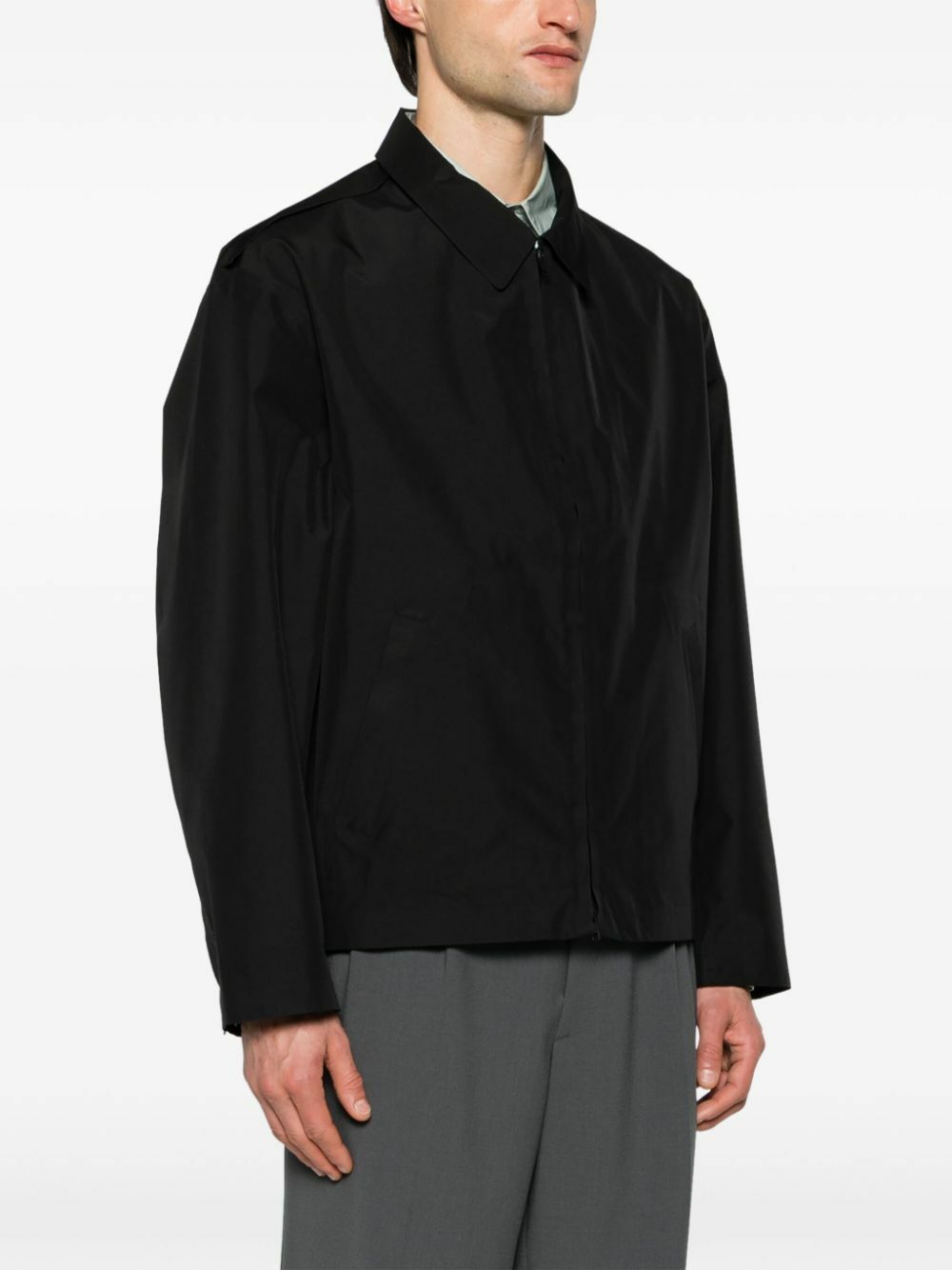 Y-3 Black GORE-TEX Zip-Up Jacket