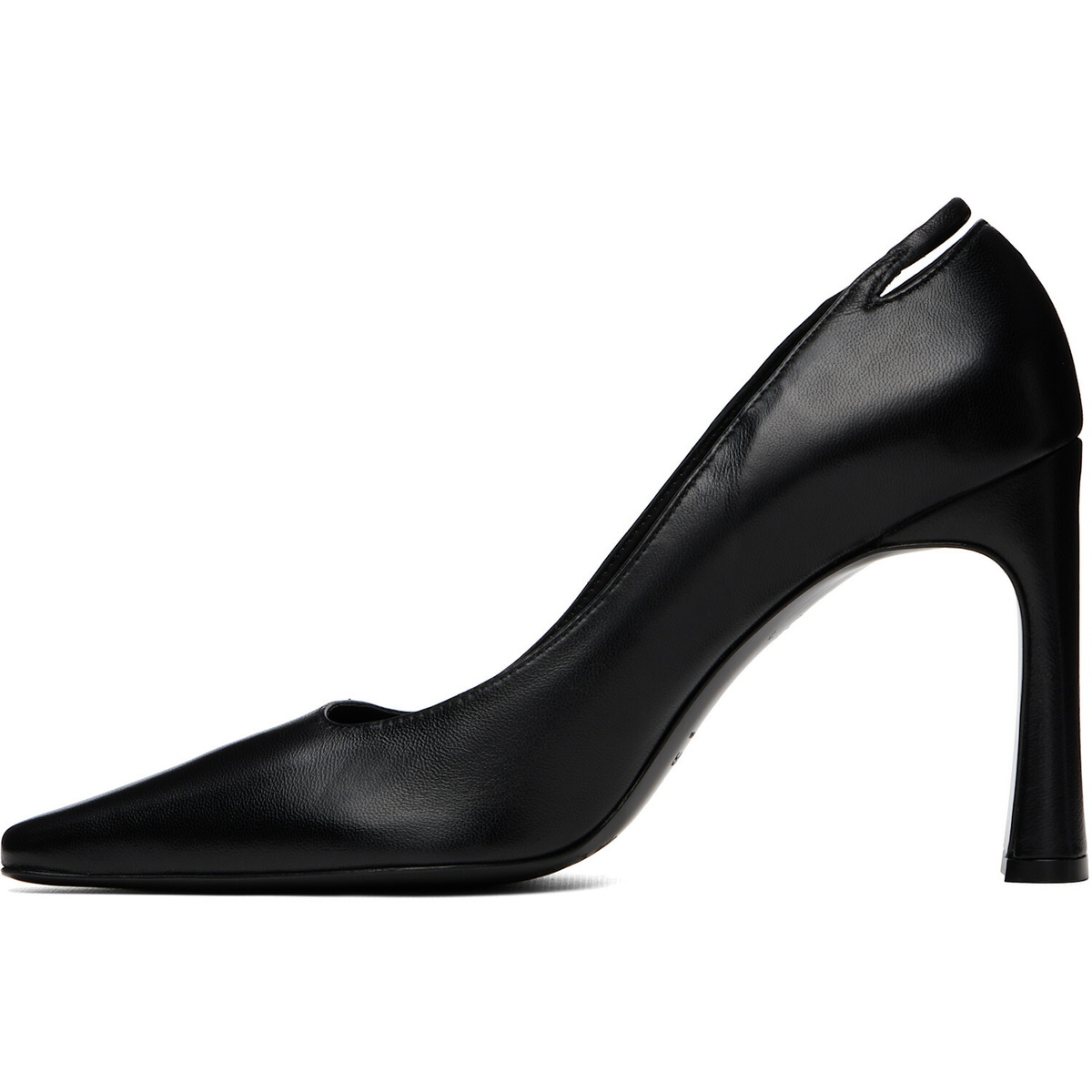 BY FAR Black Diva Heels