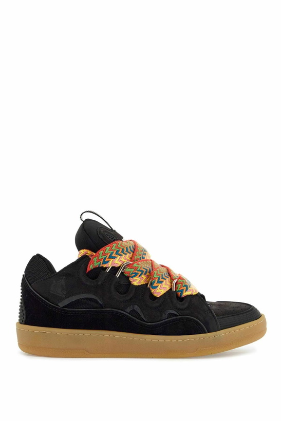 Photo: LANVIN curb sneakers Black