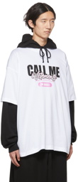 VETEMENTS White 'Call Me Vetements' T-Shirt