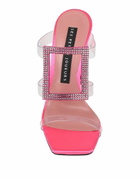 Les Petits Joueurs Womens Sandals in Transparent