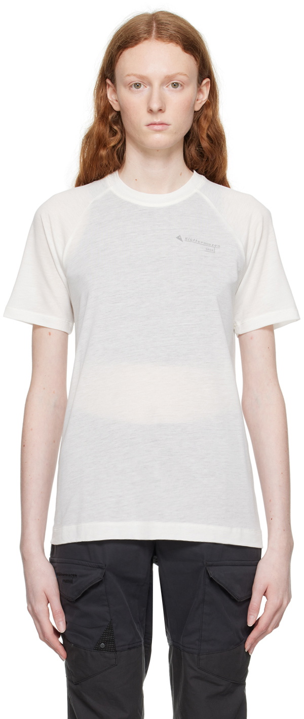 Klättermusen White Groa T-Shirt