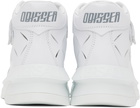 Versace White Slashed Odissea Sneakers