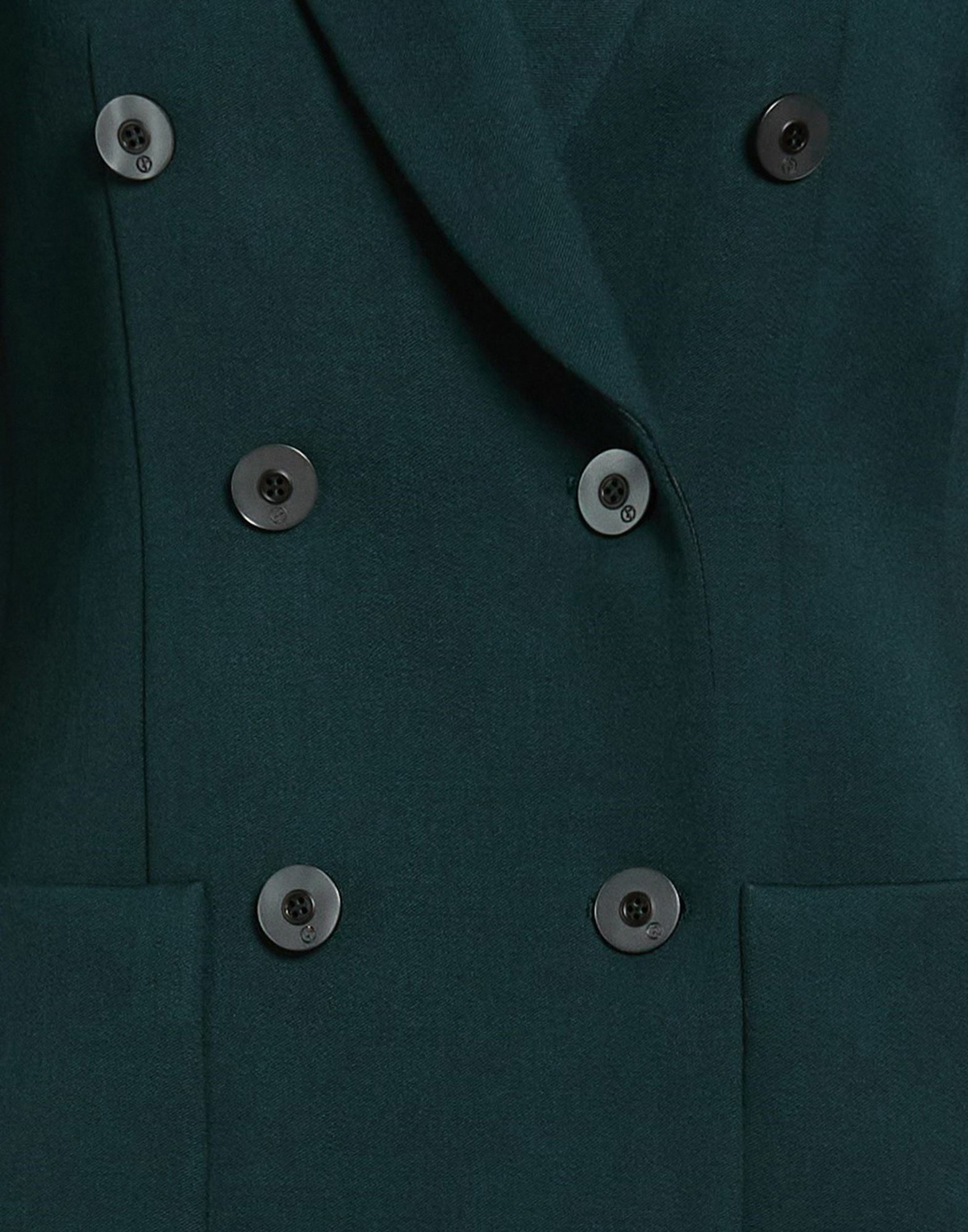 Giorgio Armani Womens Blazer Dark in Green