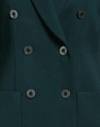 Giorgio Armani Womens Blazer Dark in Green