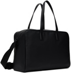 Hugo Black Faux-Leather Duffle Bag
