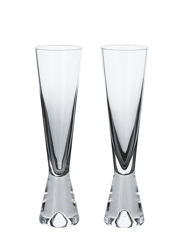 Photo: TOM DIXON - Set Of 2 Tank Champagne Glasses