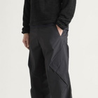 Goldwin Men's Pocket Double Weave Pants in Deep Charcoal