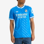 Adidas Men's Real Madrid 25/26 3rd Jersey Top in Bluebird
