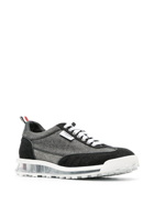 THOM BROWNE - Leather Sneakers