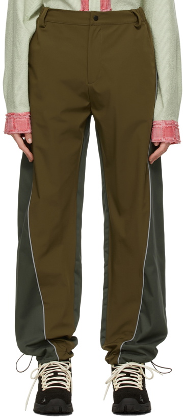 Photo: paria /FARZANEH Khaki Lieutenant Dan Trousers