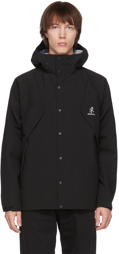 Photo: Gramicci Black 3 Layer Big Flap Jacket