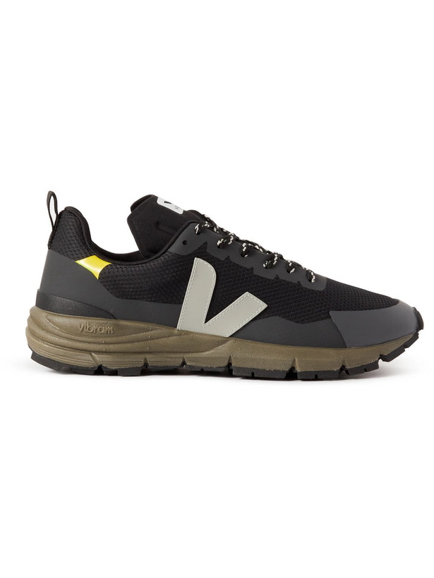 Photo: Veja - Dekkan Rubber-Trimmed Alveomesh Sneakers - Black