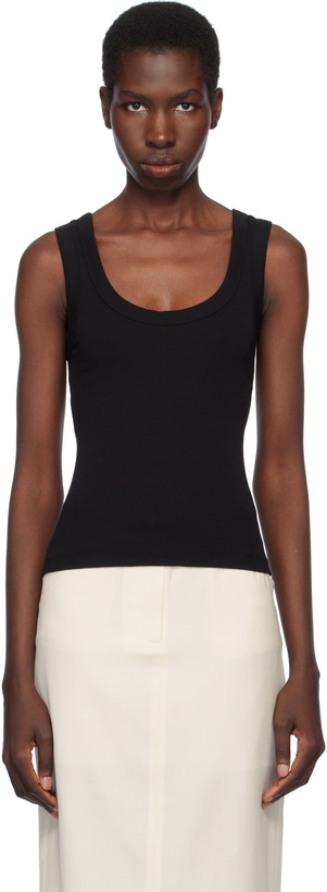 Photo: FLORE FLORE Black Hillie Tank Top