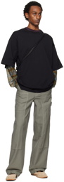 Dries Van Noten Black Oversized T-Shirt