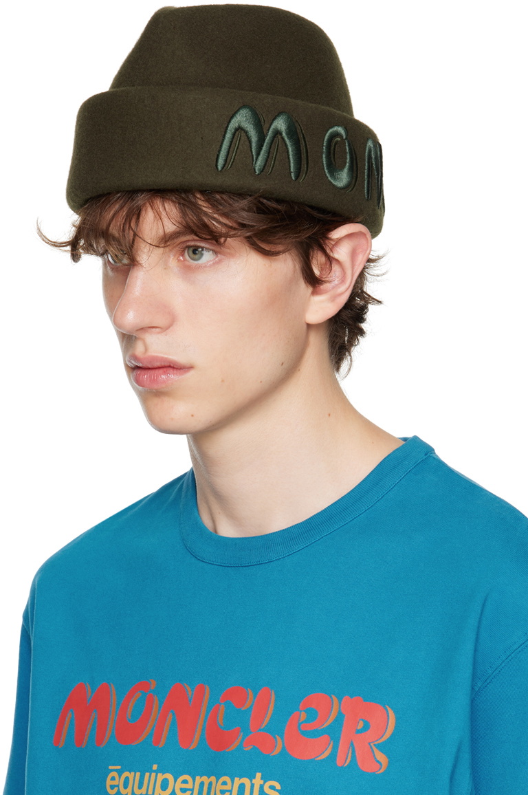 Moncler Genius Green Salehe Bembury Edition Embroidered Hat